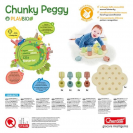Quercetti 84162 PLAY BIO Chunky Peggy