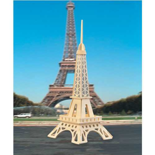 Woodcraft Dřevěné 3D puzzle eiffelova věž menší Woodcraft Dřevěné 3D puzzle eiffelova věž menší