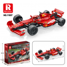 Reobrix 11007 F1 závodné auto červené R/C 1:8 