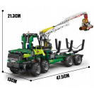 Mould King 19006 Pneumatický lesnický nakladač R/C