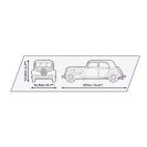 Cobi 24336 CITROEN TRACTION AVANT 11CV EXECUTIVE EDITION