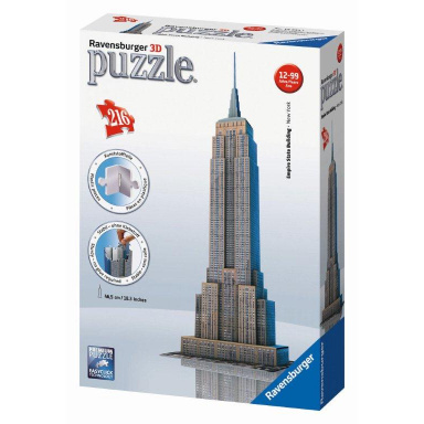 Ravensburger Empire State Building, 3D, 216 dielikov