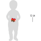 small foot Dřevěné hasičské auto s žebříkem