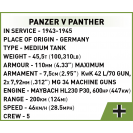 COBI 3099 Nemecký tank PANZER V PANTHER