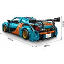 Mould King 13174 R/C Športový automobil P1-GTR