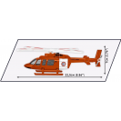 COBI 26627 Bell 407 Pobrežná stráž, 1:48, 210 k