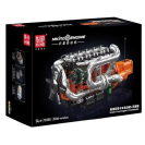 Mould King 10200 Riadový 6-valcový motor Scania s prevodovkou