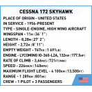 COBI 26622 Americké lietadlo Cessna 172 Skyhawk