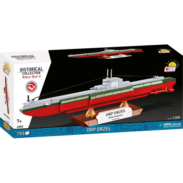 COBI 4855 Poľská ponorka ORP Orzeł