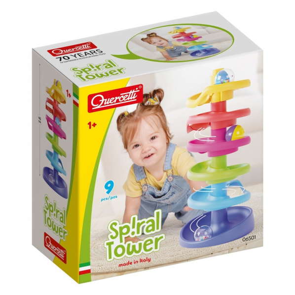 Quercetti 06501 Spiral Tower Quercetti 06501 Spiral Tower