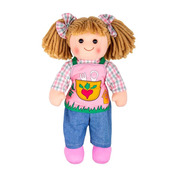 Bigjigs Toys Látková panenka Elsie 34cm Bigjigs Toys Látková panenka Elsie 34cm