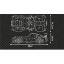 Mould King 13126 Športový automobil AMG GT Quicksilver
