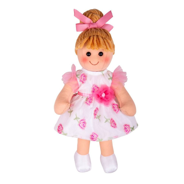 Bigjigs Toys Látková panenka Megan 34 cm Bigjigs Toys Látková panenka Megan 34 cm