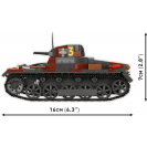 COBI 2659 Set tankov Panzer I vs 7TP