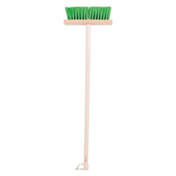 Bigjigs Toys Zahradní metlička s dlouhou násadou zelená Bigjigs Toys Zahradní metlička s dlouhou násadou zelená