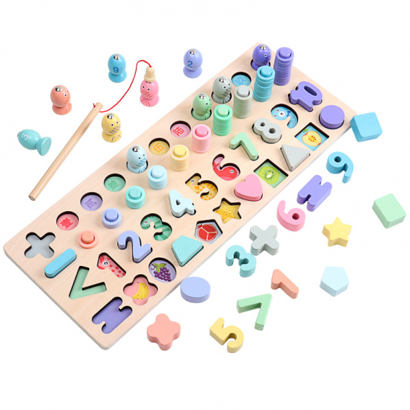 2Kids Toys Multifunkční deska vkládačka 4v1 2Kids Toys Multifunkční deska vkládačka 4v1