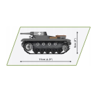 Cobi 2718 Lehký tank PANZER II AUSF. A