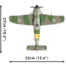 Cobi 5722 NĚMECKÝ STÍHACÍ LETOUN FOCKE-WULF FW 190 A5