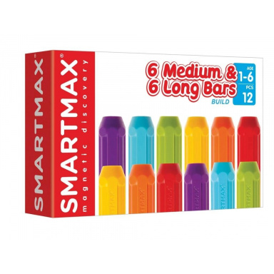 SmartMax – Krátke a dlhé tyče - 12 ks