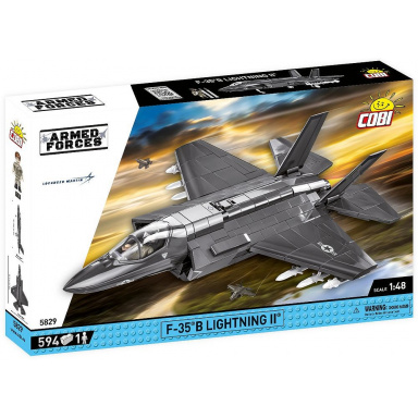 Cobi 5829 Americké bojové lietadlo Lockheed Martin F-35B Lightning II USAF, Armed Forces