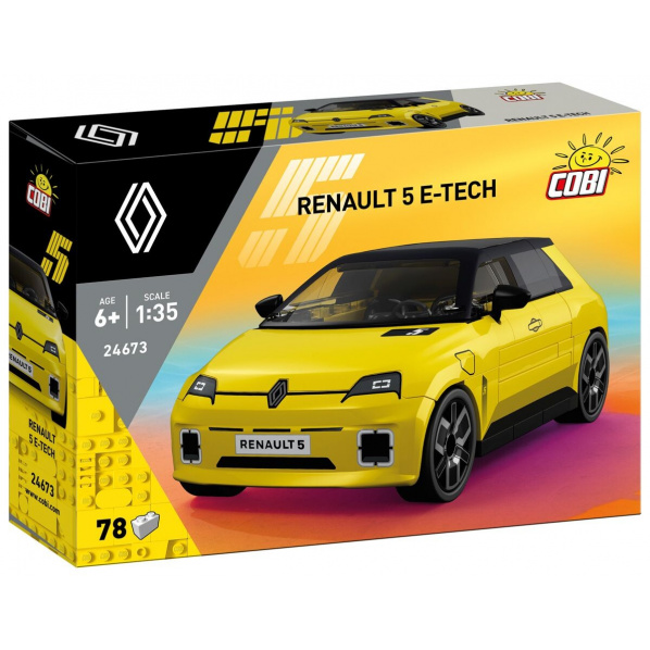 COBI 24673 Renault 5 E-Tech
