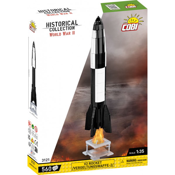 COBI 3121 II WW Nemecká balistická raketa V2 COBI 3121 II WW Nemecká balistická raketa V2