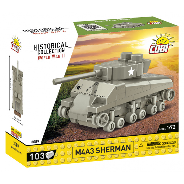 Cobi 3089 II WW Sherman M4A3 Cobi 3089 II WW Sherman M4A3