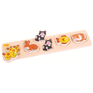 Bigjigs Baby Dřevěné vkládací puzzle domácí zvířata