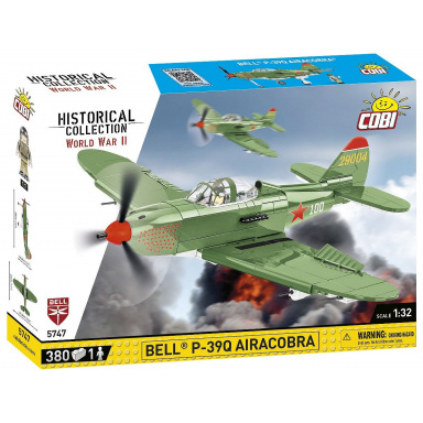 Cobi 5747 Americké stíhacie lietadlo Bell P-39Q Airacobra