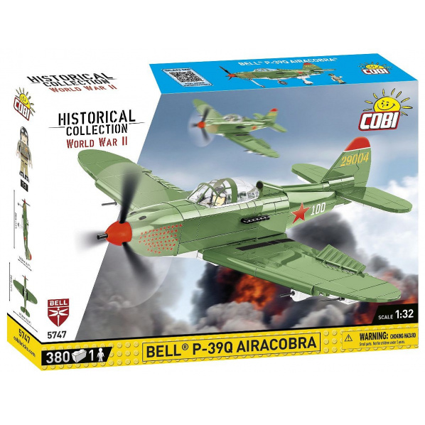 Cobi 5747 Americké stíhacie lietadlo Bell P-39Q Airacobra Cobi 5747 Americké stíhacie lietadlo Bell P-39Q Airacobra