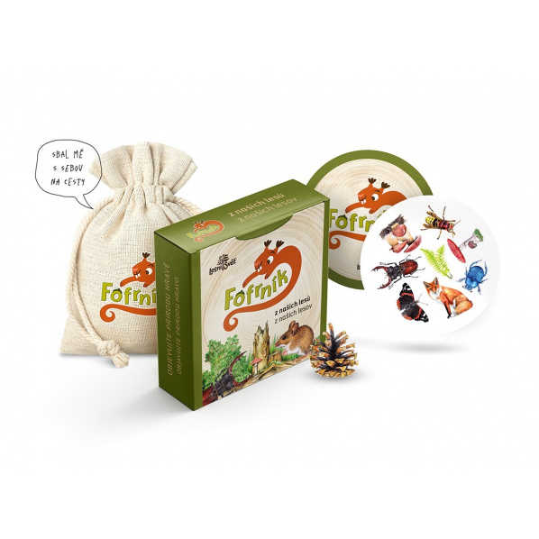 Lesní svět Fofrník – Z našich lesov, s vrecúškom