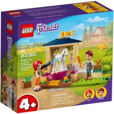 LEGO® Friends 41696 Čistenie poníka v stajni