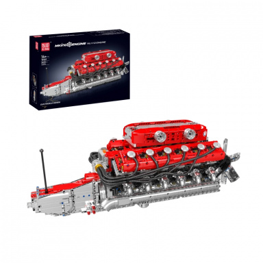 Mould King 10169 Automobilový motor Lamborghini V12