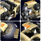 Mould King 10115 Klasický luxusný automobil Fantom
