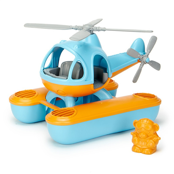 Green Toys Vrtulník hydroplán modrý Green Toys Vrtulník hydroplán modrý