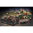 COBI 2659 Set tankov Panzer I vs 7TP