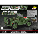 COBI 2806 Americký terénny automobil Jeep Willys MB