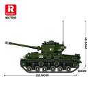 Reobrix 77030 Tank Sherman M4A3E8 – World of Tanks
