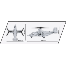 Cobi 5836 americké lietadlo Bell-Boeing V-22 Osprey
