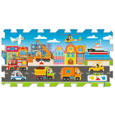 TREFL Penové puzzle Doprava