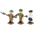COBI 2055 3 figúrky s príslušenstvom D-Day Spojenci