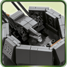 COBI 2548 Samohybný protilietadlový kanón Flakpanzer IV Wirbelwind
