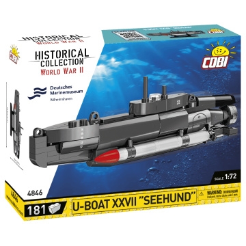 Cobi 4846 Nemecká ponorka U-boat XXVII Seehund