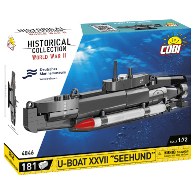 Cobi 4846 Nemecká ponorka U-boat XXVII Seehund