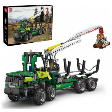 Mould King 19006 Pneumatický lesnický nakladač R/C