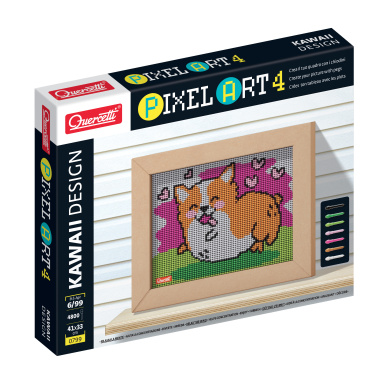 Quercetti 00799 Pixel Art 4 Kawaii Corgi