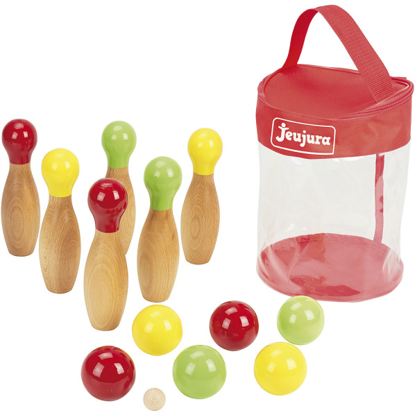 Jeujura Dřevěný petanque a bowling Jeujura Dřevěný petanque a bowling