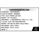 Cobi 2628 Nemecká samohybná húfnica Panzerhaubitze 2000