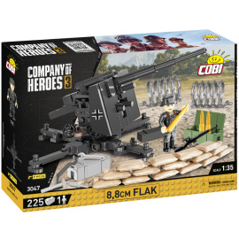 Cobi  3047 Nemecké protilietadlové delo 8,8 cm FLAK - Company of Heroes.