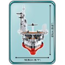 Cobi 4826 Nemecká lietadlová loď GRAF ZEPPELIN